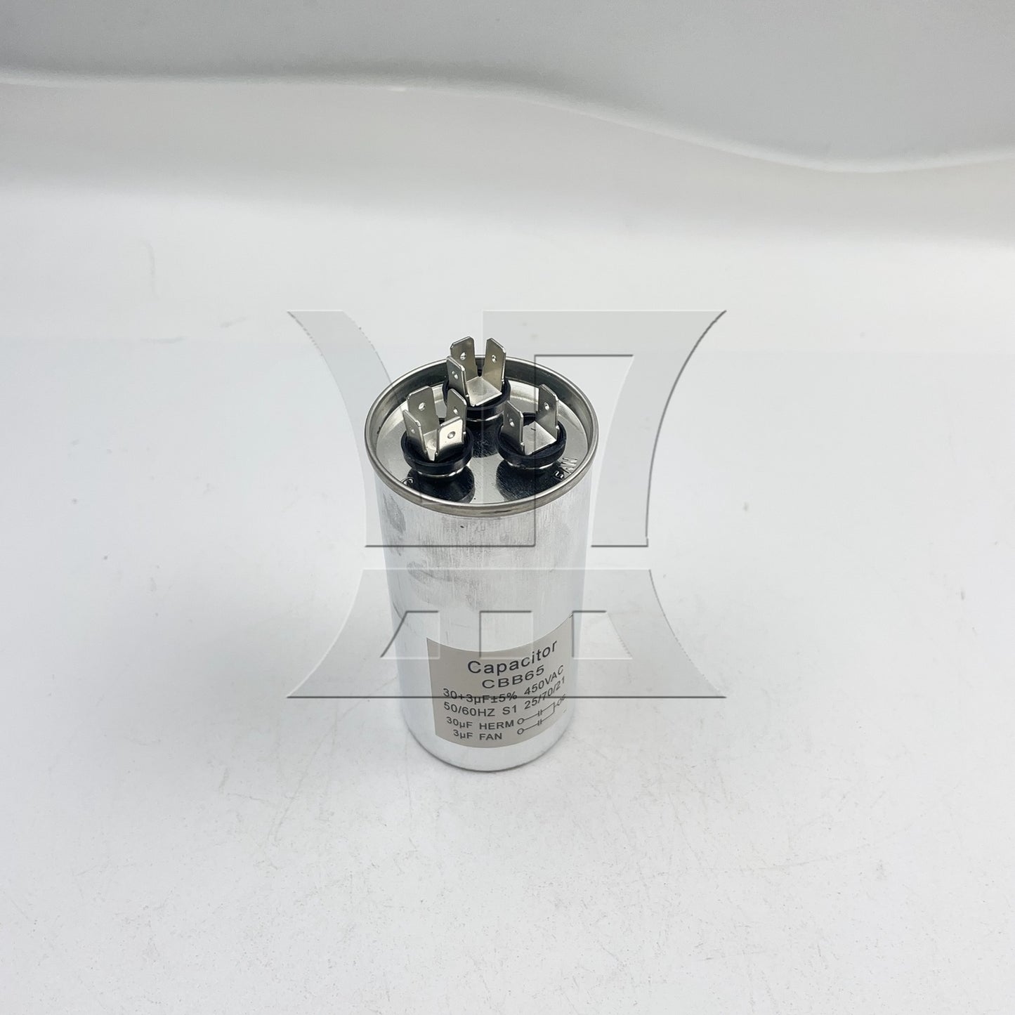BQLZR 1pc Air Conditioning Compressor Starting Capacitor CBB65 450v 30+3uf for Central Air Conditioning