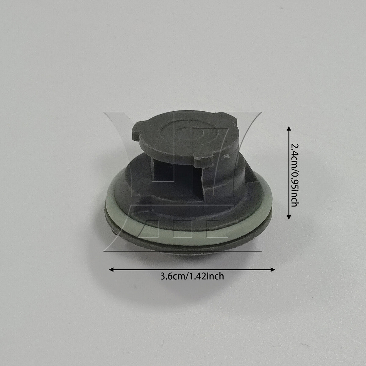 BQLZR 1pc Dishwasher Rinse Aid Cap 8564929 for Detergent Cannot be Put in