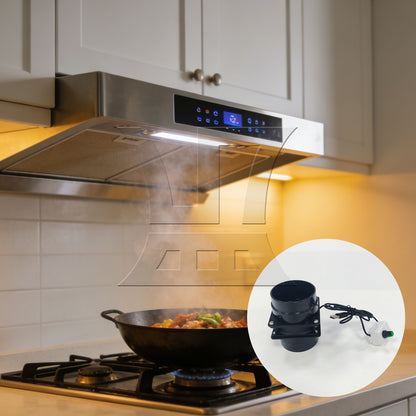 BQLZR 1pc Fume Extractor Fan USB 5V for Small Apartments RVs