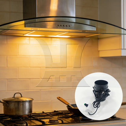 BQLZR 1pc Fume Extractor Fan USB 5V for Small Apartments RVs