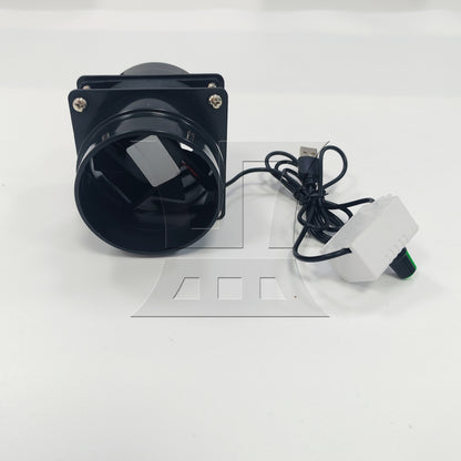 BQLZR 1pc Fume Extractor Fan USB 5V for Small Apartments RVs