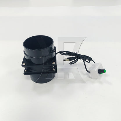BQLZR 1pc Fume Extractor Fan USB 5V for Small Apartments RVs