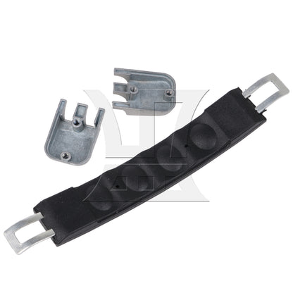 BQLZR Plastic Suitcase Luggage Handle Replacement with Mounts & Screws Black B018