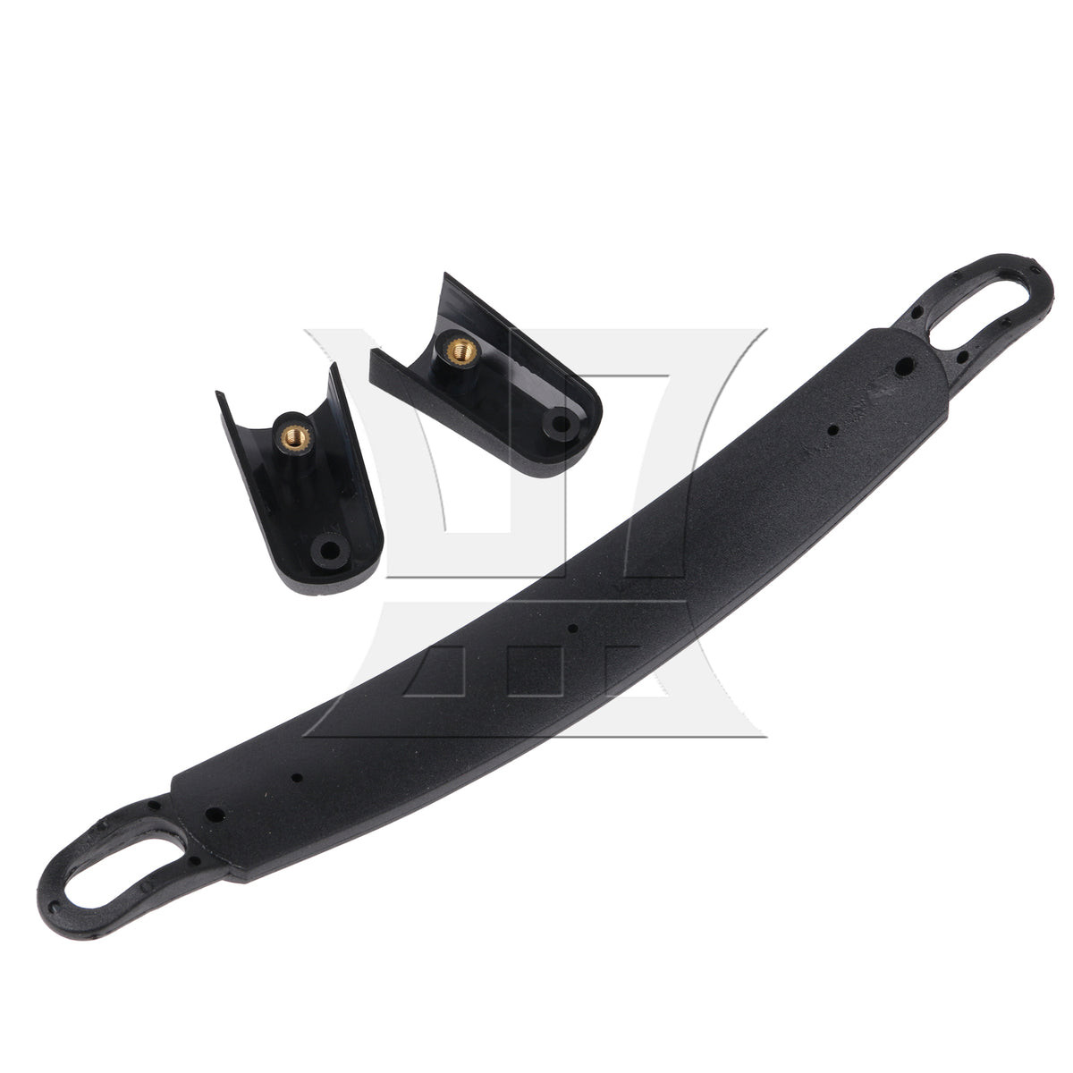 BQLZR Suitcase Luggage Handle Holder Strap Grip Handle 9.33inch w/ Mounts Black B122
