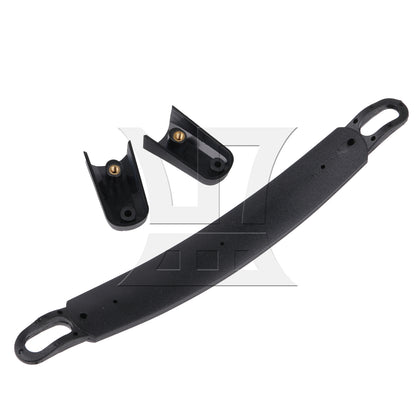 BQLZR Suitcase Luggage Handle Holder Strap Grip Handle 9.33inch w/ Mounts Black B122
