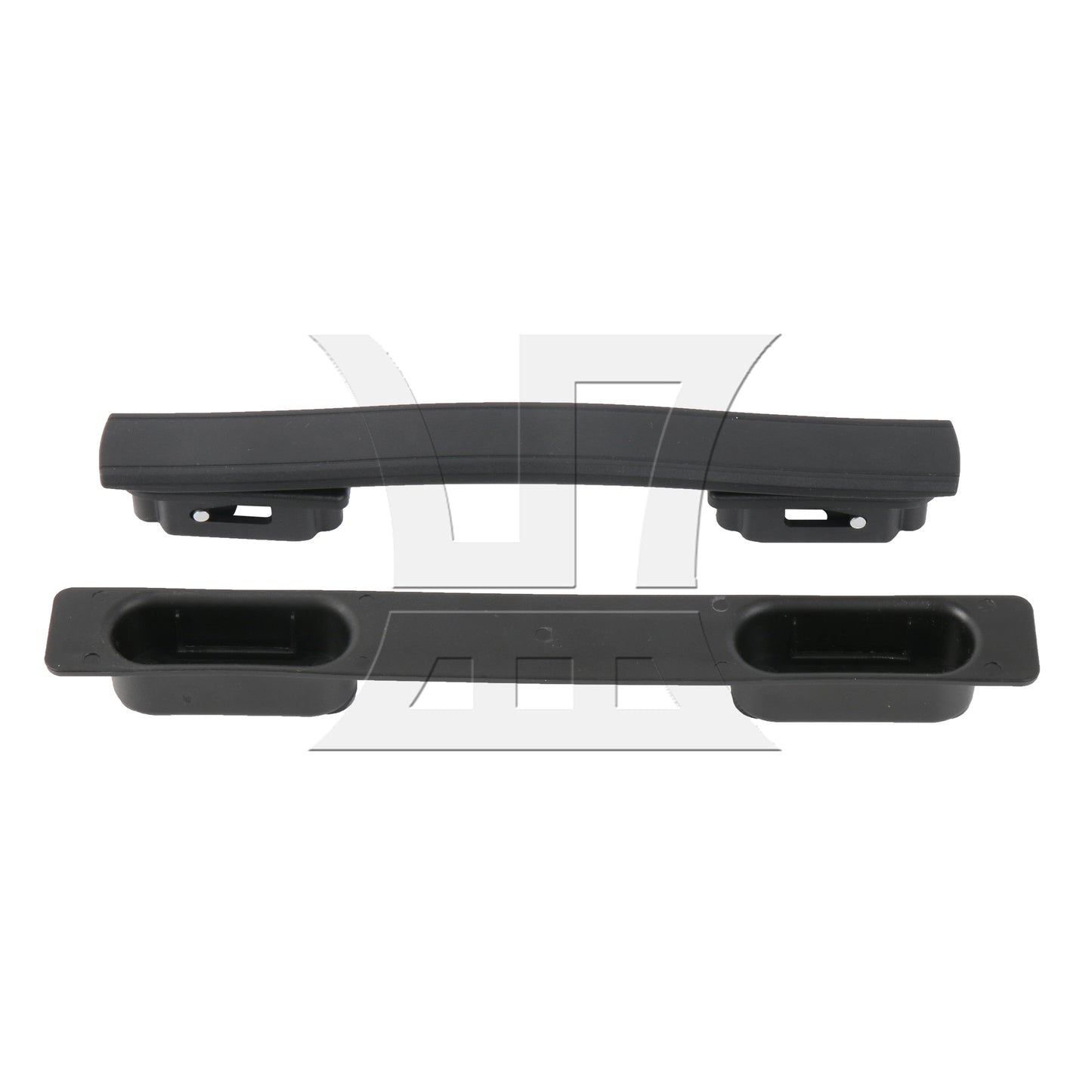 BQLZR Luggage Handle Replacement Flexible Spare Grip 9.25inch w/ Screws B113 Black