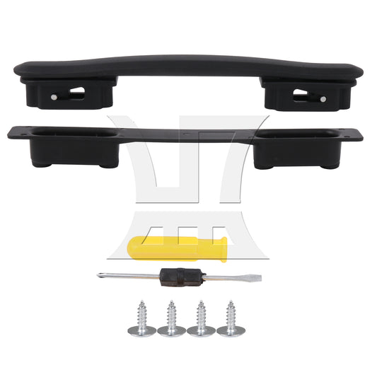 BQLZR Flexible Strap Black B116 Suitcase Luggage Replacement Handle 215mm with Screw