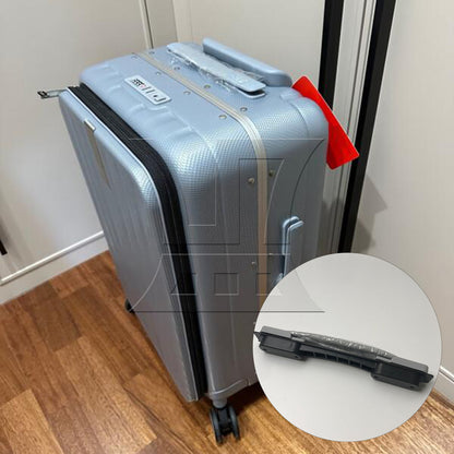 BQLZR Luggage Handle Replacement Flexible Spare Grip 9.25inch w/ Screws B113 Black