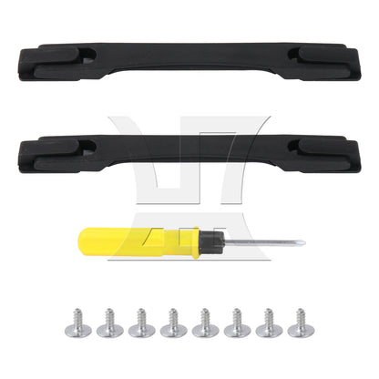 BQLZR Luggage Handle Replacement Flexible Spare Grip 9.25inch w/ Screws B113 Black