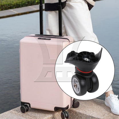BQLZR W042S Swivel Caster Wheels Right Plastic & Metal with Screwdriver for Luggage