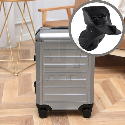BQLZR Right W041-2S Luggage Wheels 3.62" Overall Height w/ Dual-purpose Screwdriver