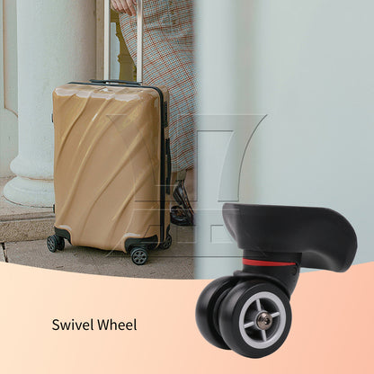 BQLZR Luggage Spinner Wheels 3.94" W042-L Black Right for Suitcases Repair