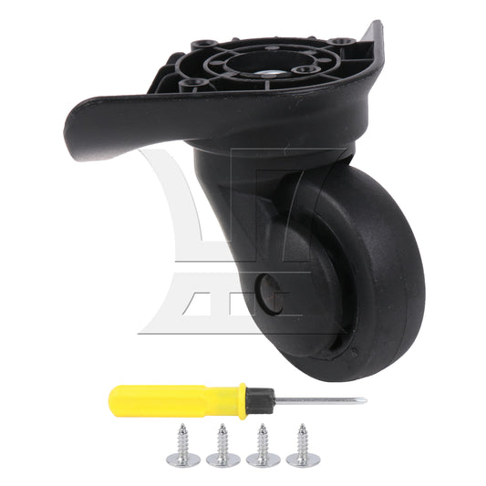 BQLZR Suitcase Luggage Replacement Swivel Casters Mute Wheel 2.95 Inches W076 Set