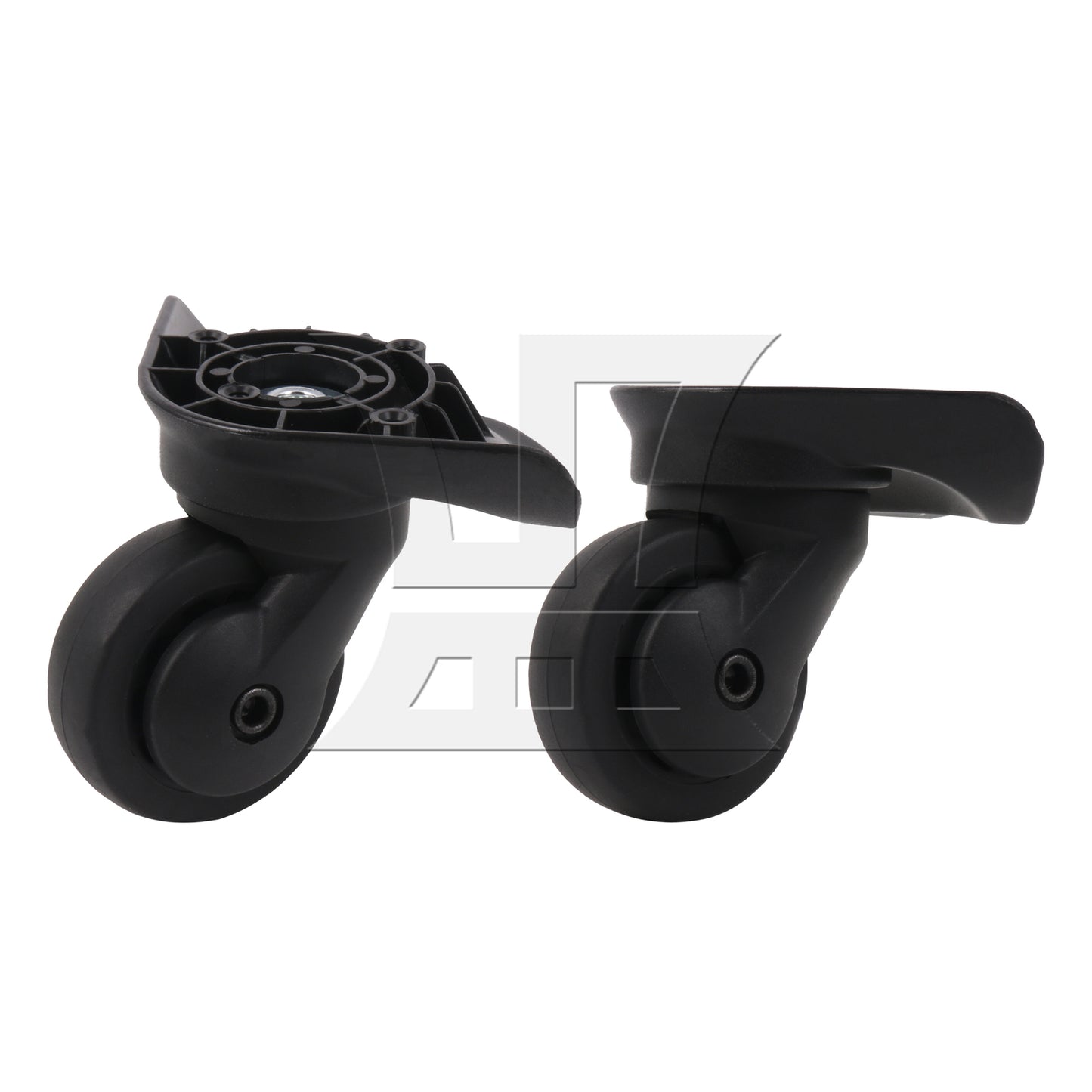 BQLZR Suitcase Luggage Replacement Swivel Casters Mute Wheel 2.95 Inches W076 Set
