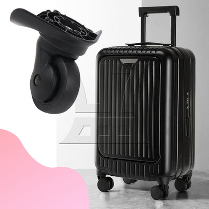 BQLZR Suitcase Luggage Replacement Swivel Casters Mute Wheel 2.95 Inches W076 Set