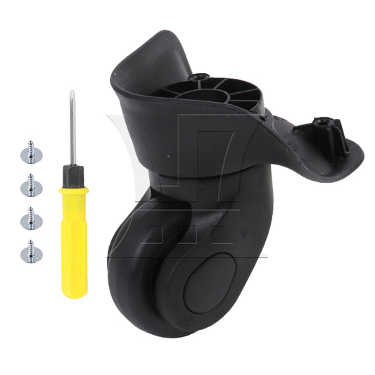 BQLZR Suitcase Swivel Wheel Spare Part 3.54 Inches W041-S Black Left Set for Luggage