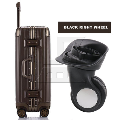 BQLZR Suitcase Luggage Caster Repair Mute Wheel 3.43 Inches W024 Right with Screws