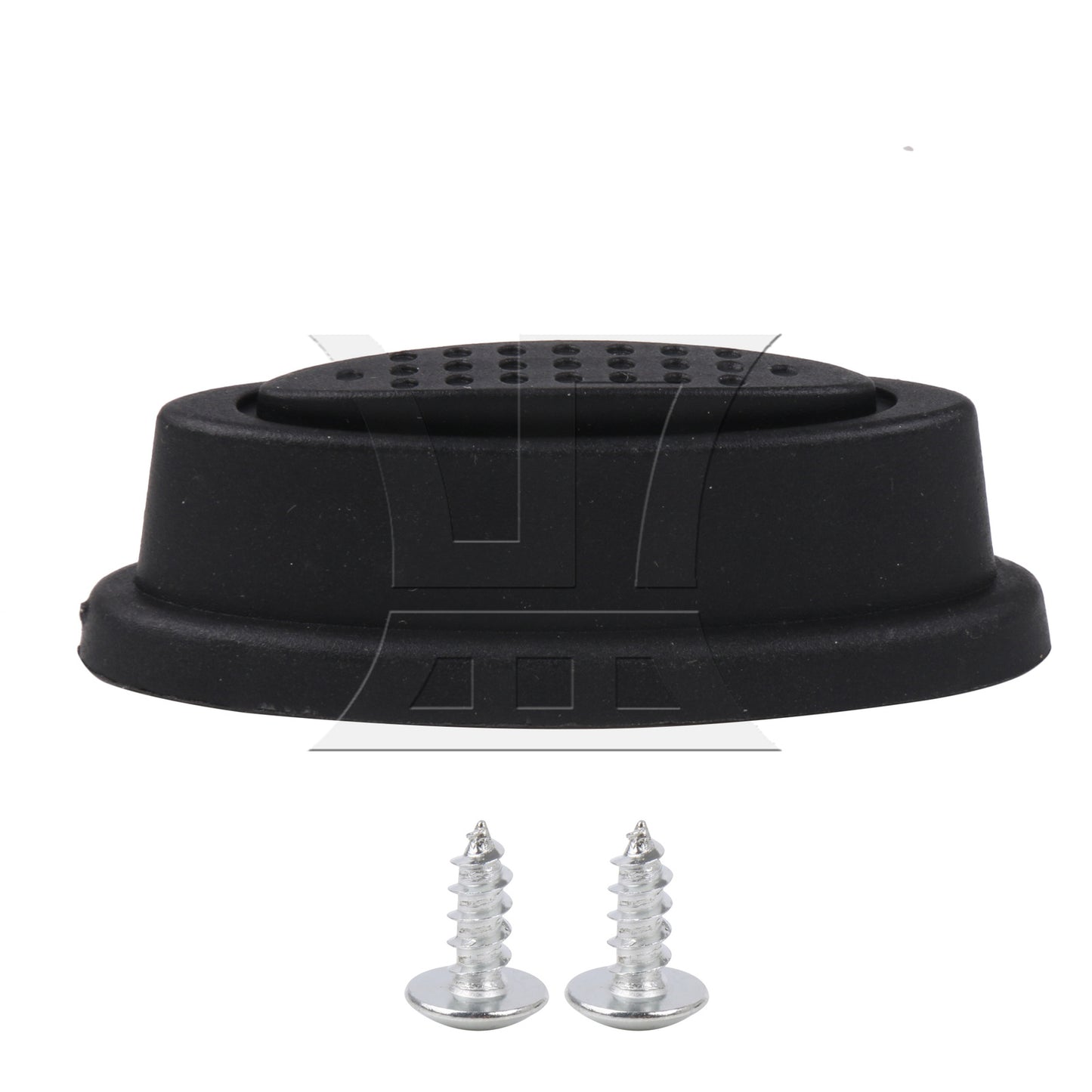 BQLZR Black Suitcases Luggage Part Bottom Stud Feet Stand Z020 2.2" x 0.83" w/ Screw