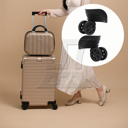 BQLZR 1 Pair Luggage Suitcase Wheels Casters Replacement for TZX-5 360 Degree 3.62"