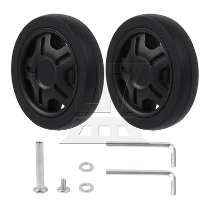 BQLZR 2Pieces Luggage Wheel 2.01"x0.43" Repair Hardware Replacement for Fj-51-11#