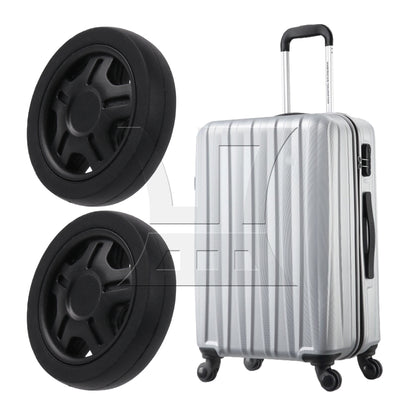 BQLZR 2Pieces Luggage Wheel 2.01"x0.43" Repair Hardware Replacement for Fj-51-11#