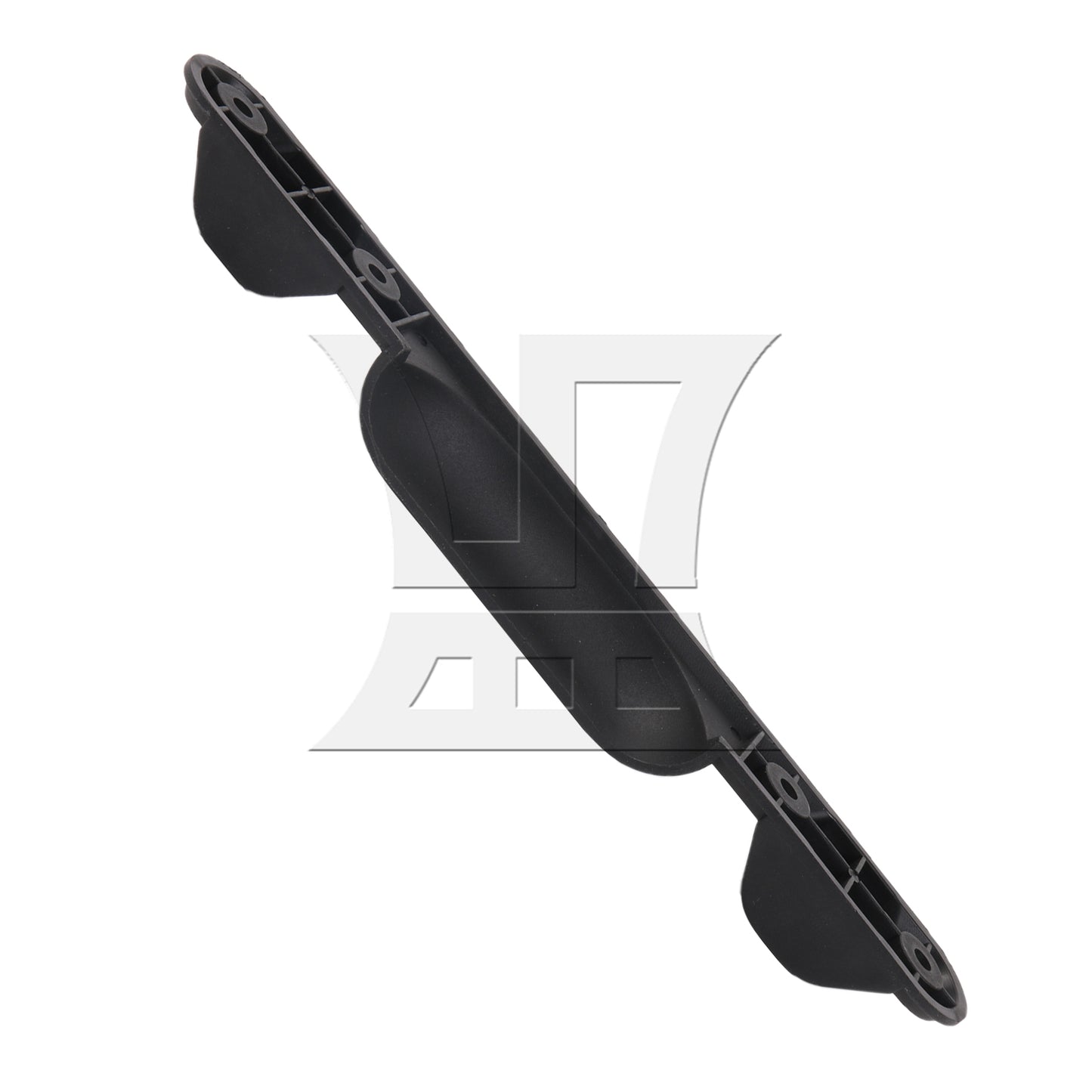 BQLZR 2 Pieces Plastic Stud Luggage Feet for Suitcase 9.76 x 5.91 Inch ZF-2 Black