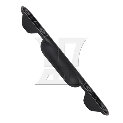 BQLZR 2 Pieces Plastic Stud Luggage Feet for Suitcase 9.76 x 5.91 Inch ZF-2 Black