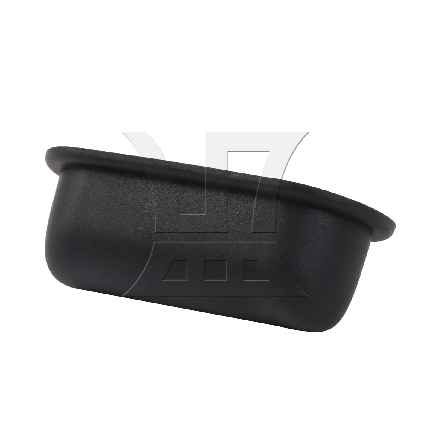 BQLZR Travel Luggage Suitcase Bracket Side Stud Feet 1.14" Hole Spacing Black D Type