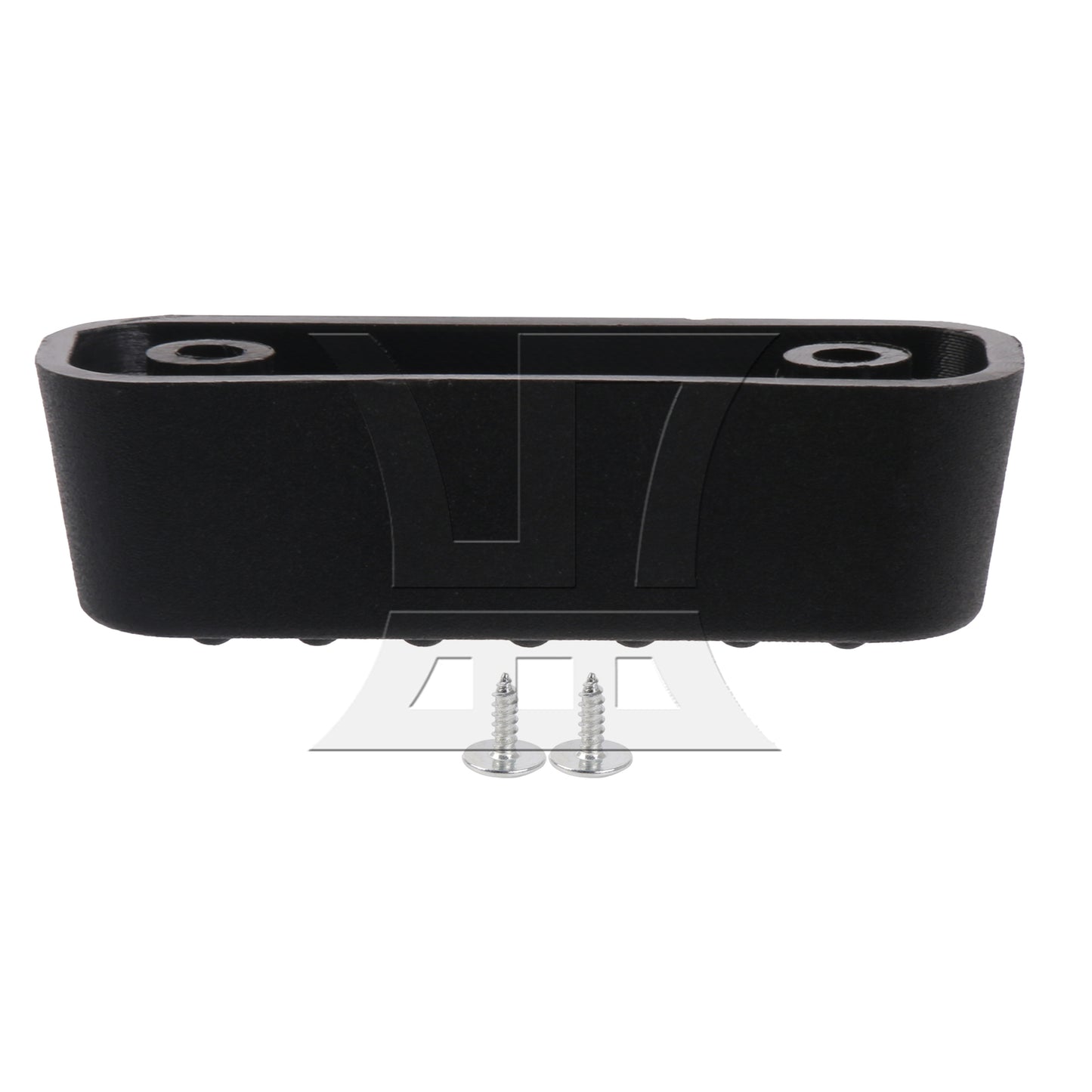 BQLZR Travel Luggage Suitcase Bracket Side Stud Feet 1.18 Inch Hole Spacing Black