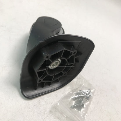 BQLZR Luggage Wheel Suitcase Caster Roller 3.54" Height W013 Left with Screws Set