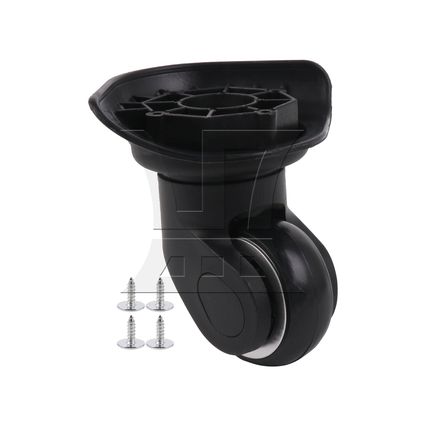 BQLZR Luggage Wheel Suitcase Caster Roller 3.54" Height W013 Left with Screws Set