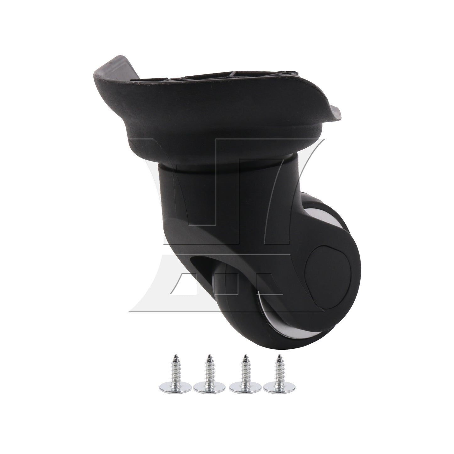 BQLZR Luggage Wheel Suitcase Caster Roller 3.54" Height W013 Left with Screws Set