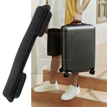 BQLZR Black Suitcase Luggage Handle Plastic Pull Grip 200 mm Length B128 w/ Screws