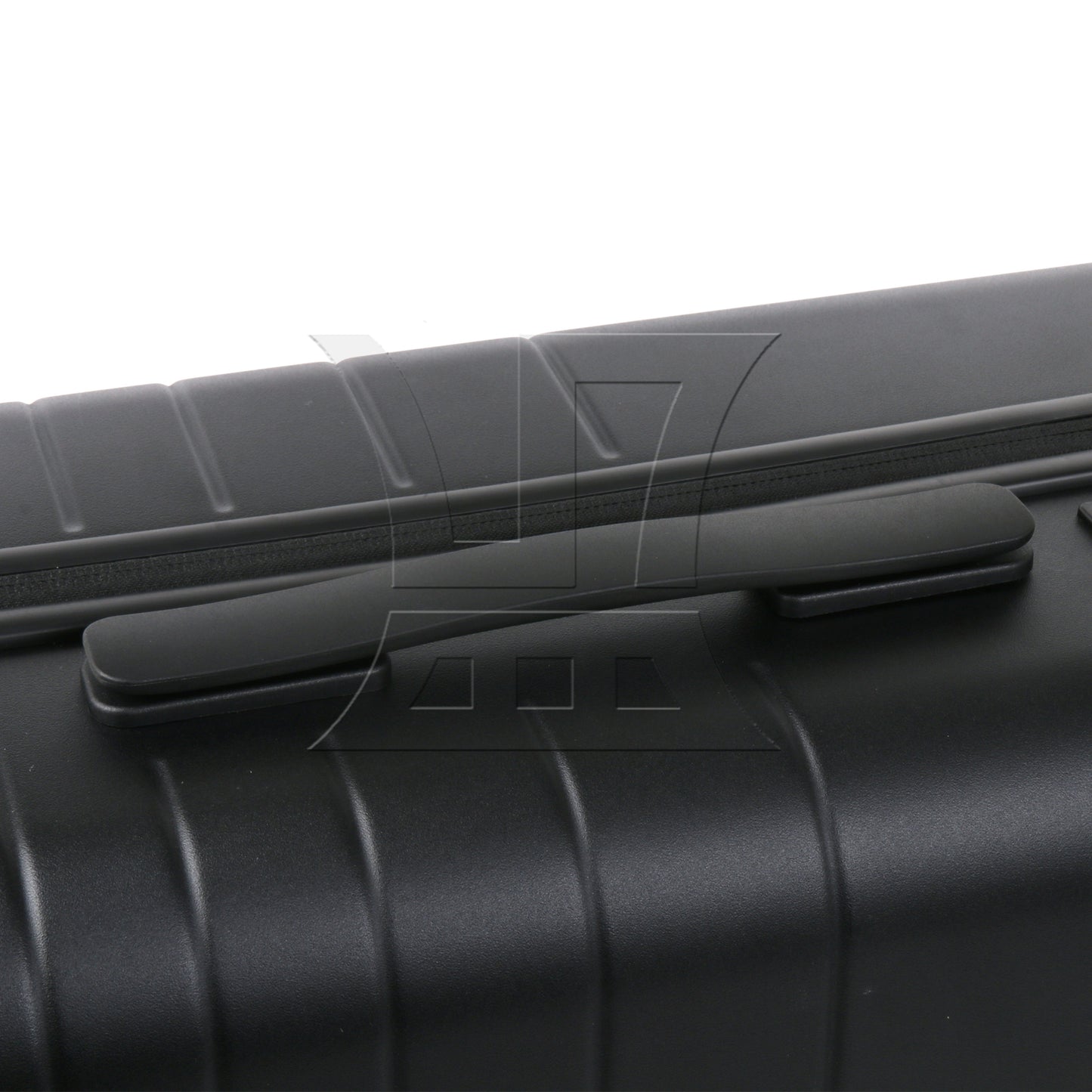 BQLZR Black Suitcase Luggage Handle Plastic Pull Grip 200 mm Length B128 w/ Screws