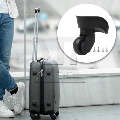 BQLZR Right Luggage Wheel Suitcase Caster for Travel 3.74 Inches Height W041-2 Set