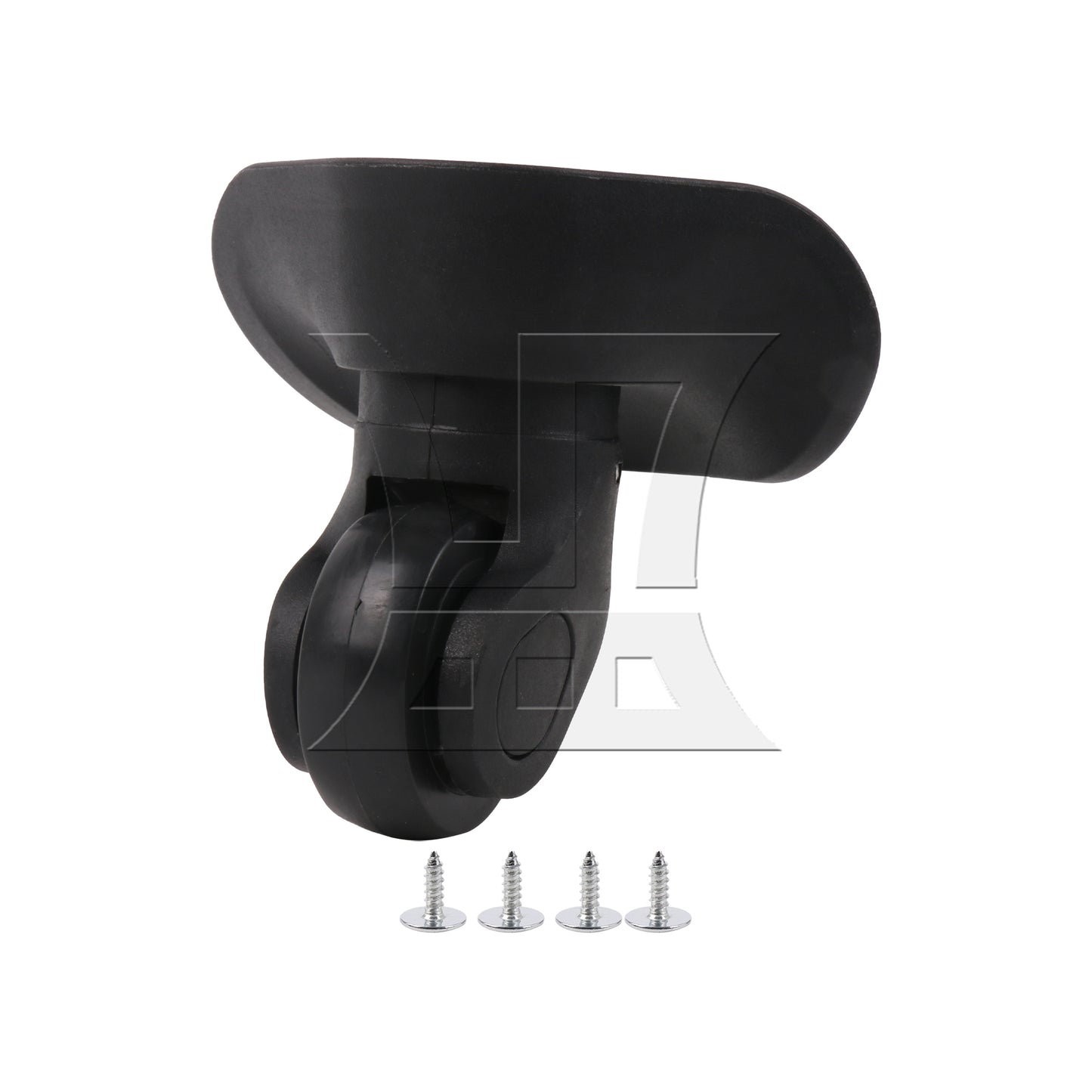 BQLZR Right Luggage Wheel Suitcase Caster for Travel 3.74 Inches Height W041-2 Set