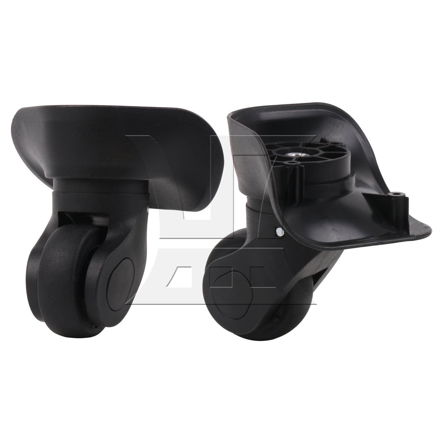 BQLZR Luggage Wheel Suitcase Caster Roller for Repair 3.62" Height W041-2 Right Set