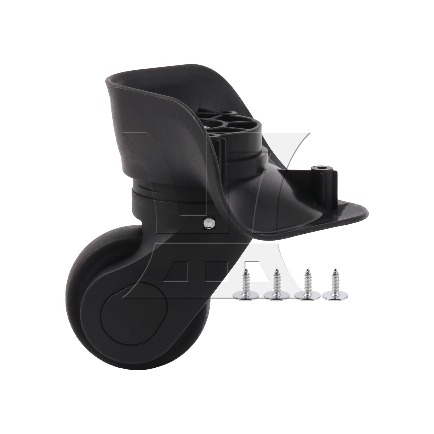 BQLZR Luggage Wheel Suitcase Caster Roller for Repair 3.62" Height W041-2 Right Set