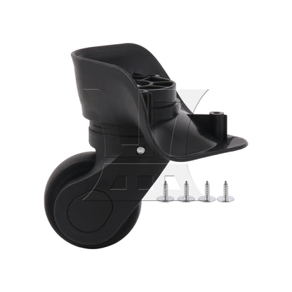 BQLZR Luggage Wheel Suitcase Caster Roller for Repair 3.62" Height W041-2 Right Set