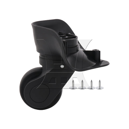 BQLZR Luggage Wheel Suitcase Caster Roller for Repair 3.62" Height W041-2 Right Set