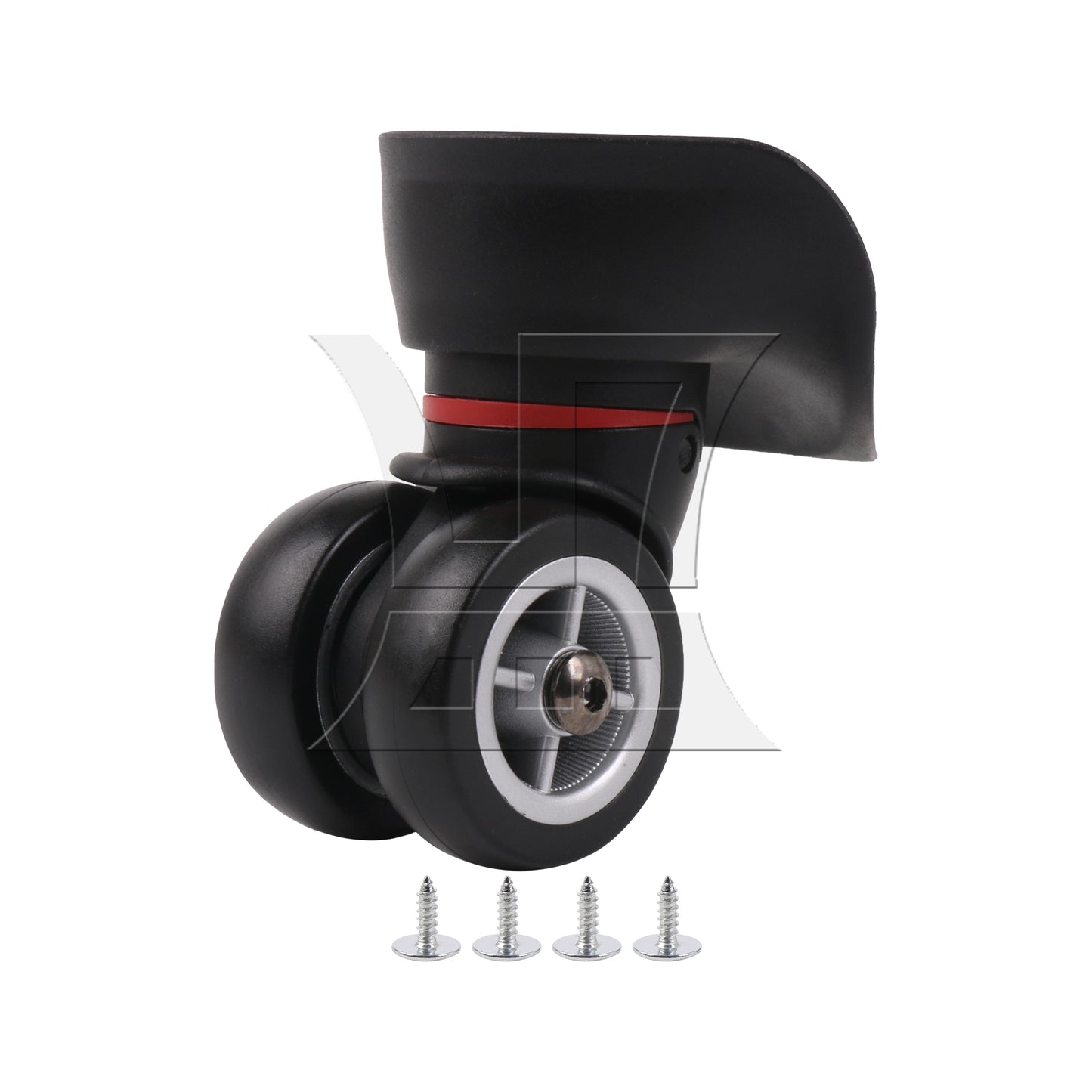 BQLZR Travel Luggage Wheel Suitcase Caster Roller 3.94 Inch W042 Left w/ Screw Set