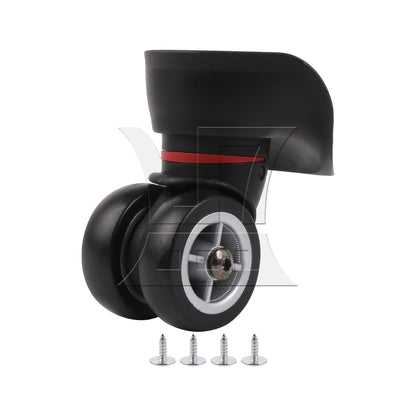 BQLZR Travel Luggage Wheel Suitcase Caster Roller 3.94 Inch W042 Left w/ Screw Set