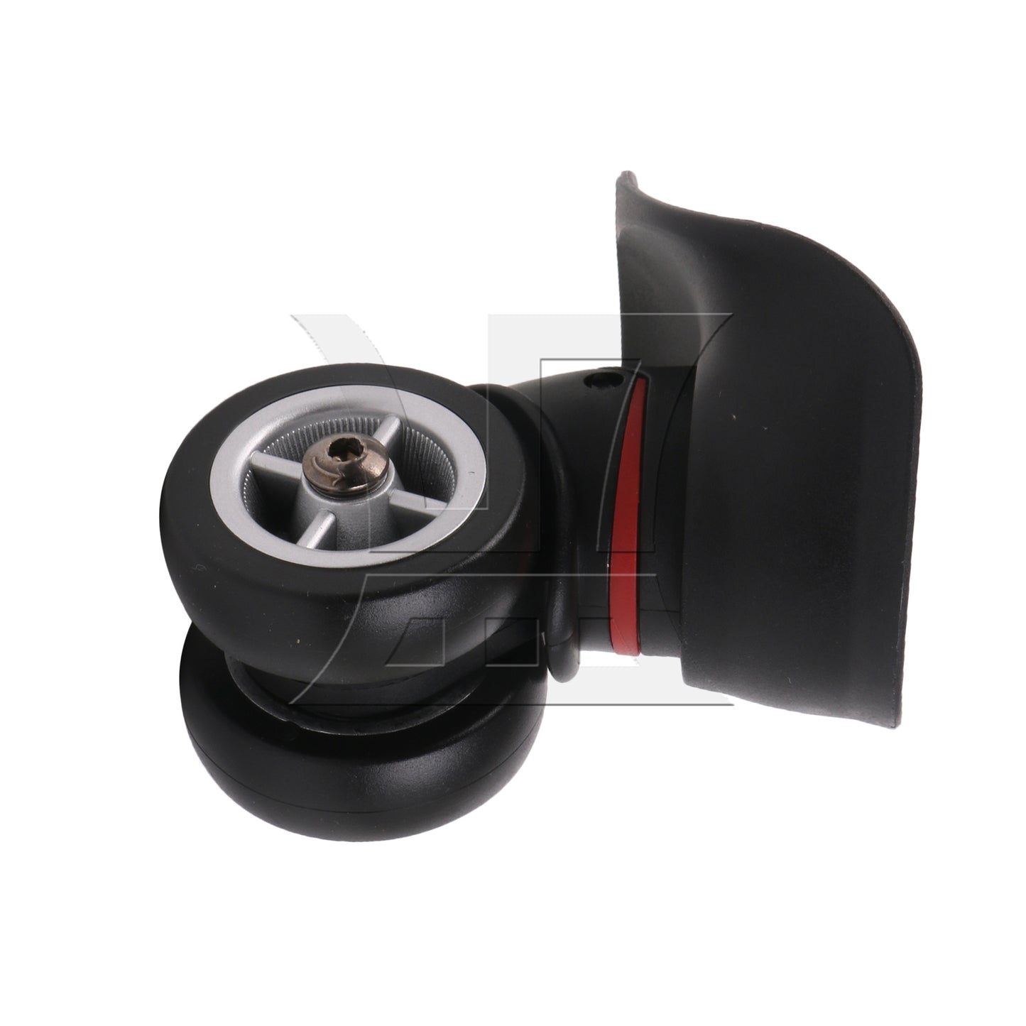 BQLZR Right Luggage Wheel Suitcase Caster for Travel 3.94 Inch Height W042 Black Set