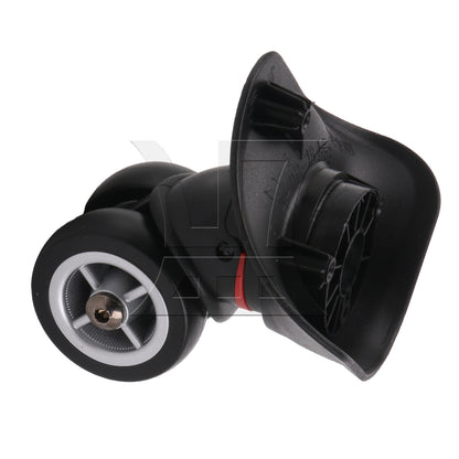 BQLZR Right Luggage Wheel Suitcase Caster for Travel 3.94 Inch Height W042 Black Set