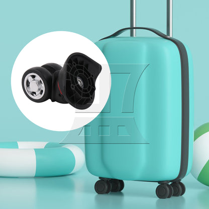 BQLZR Right Luggage Wheel Suitcase Caster for Travel 3.58 Inch W055 with Screw Set
