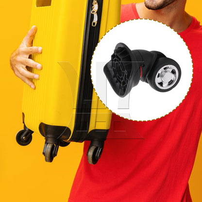 BQLZR Right Luggage Wheel Suitcase Caster for Travel 3.58 Inch W055 with Screw Set