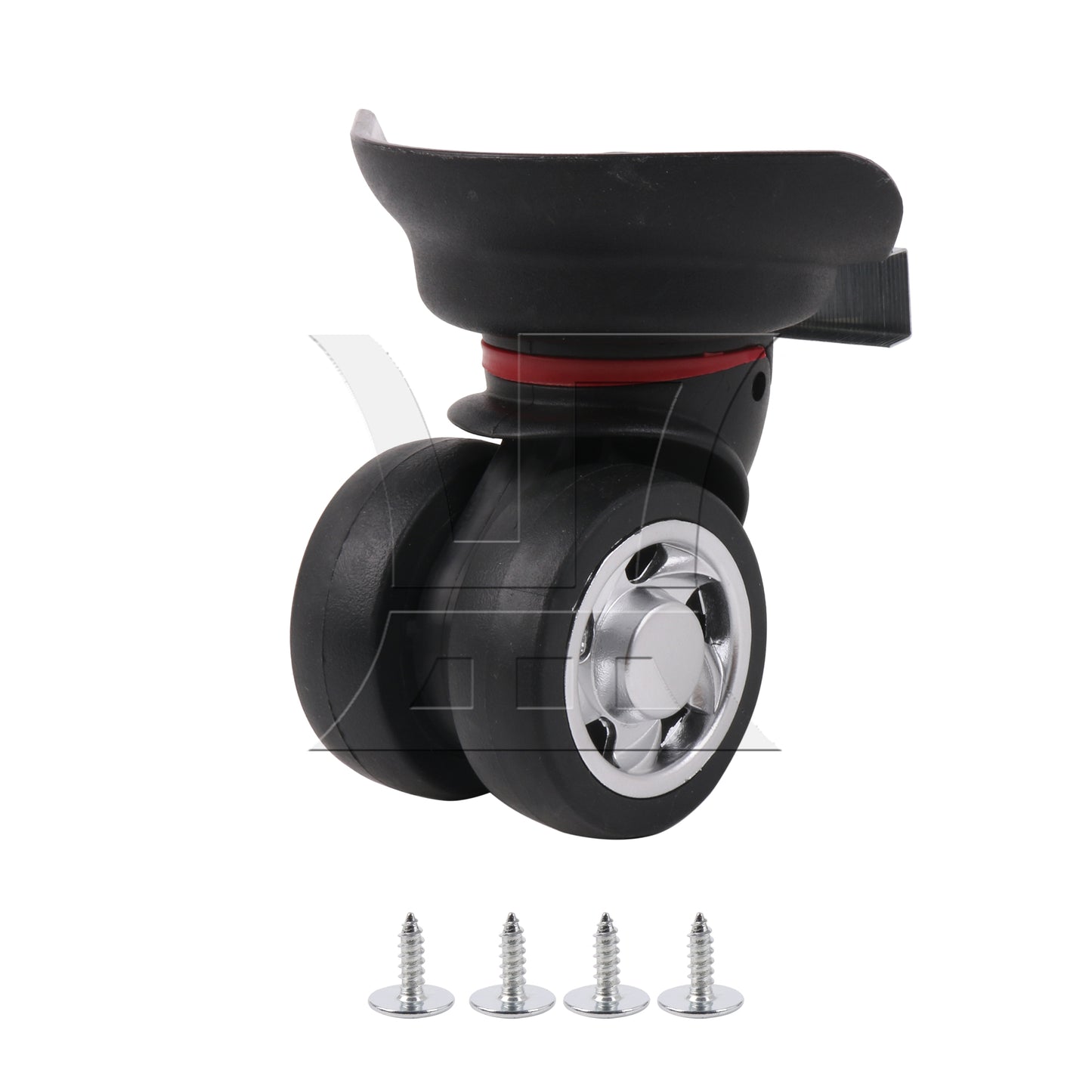 BQLZR Right Luggage Wheel Suitcase Caster for Travel 3.58 Inch W055 with Screw Set