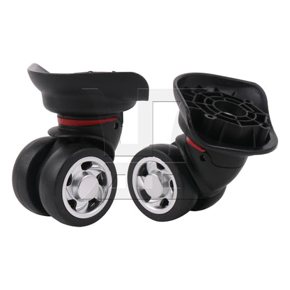 BQLZR Luggage Wheel Replacement Roller 3.58 Inches Height W055 Left w/ Screws Set