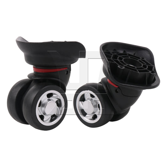 BQLZR Luggage Wheel Replacement Roller 3.58 Inches Height W055 Left w/ Screws Set