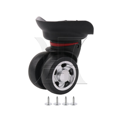BQLZR Luggage Wheel Replacement Roller 3.58 Inches Height W055 Left w/ Screws Set